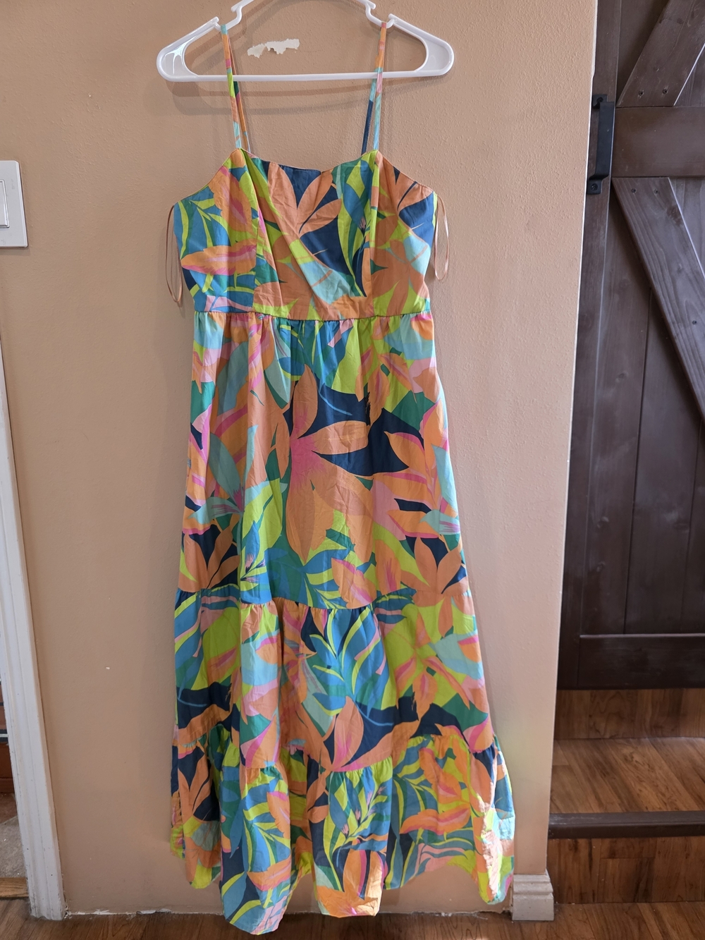 Sincerely Jules Multicolor Tropical Print Maxi Dress
